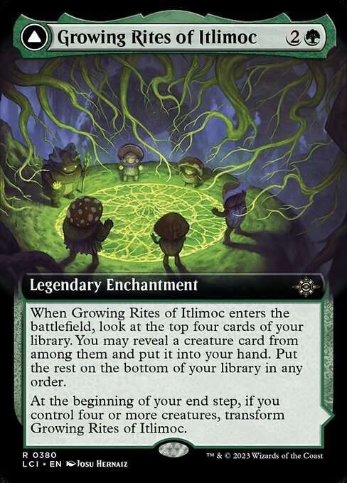 Growing Rites of Itlimoc // Itlimoc, Cradle of the Sun [Foil]