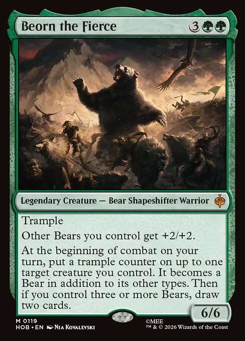 Beorn the Fierce [Foil]