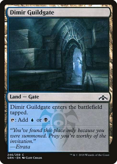 Dimir Guildgate [Foil]