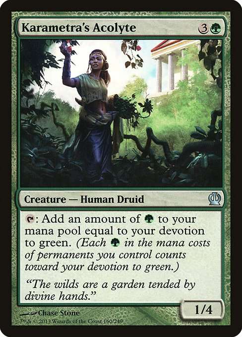 Karametra's Acolyte [Foil]
