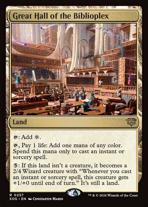 Great Hall of the Biblioplex [Foil]