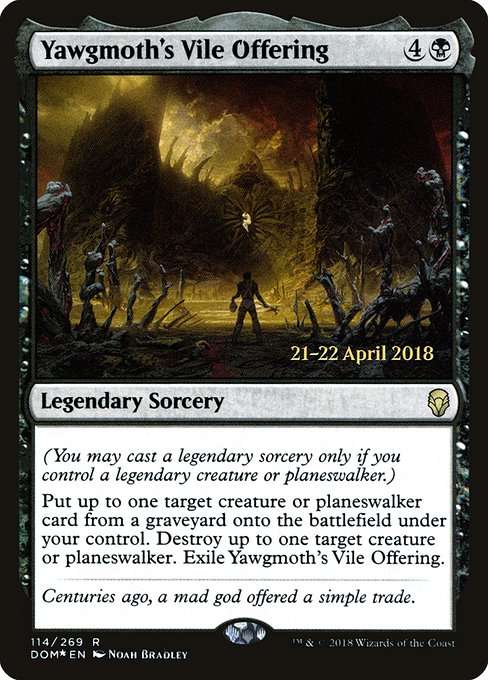 Yawgmoth's Vile Offering [Foil]