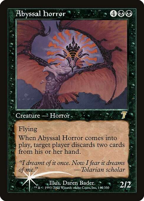 Abyssal Horror [Foil]