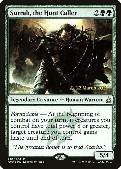 Surrak, the Hunt Caller [Foil]