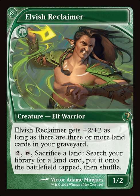 Elvish Reclaimer [Foil]