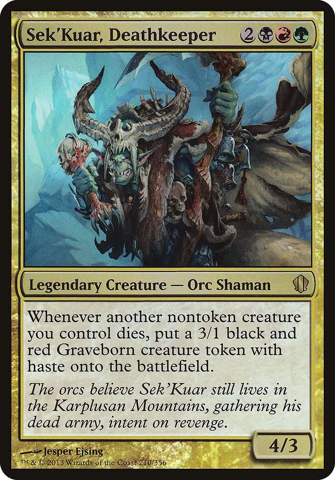 Sek'Kuar, Deathkeeper [Foil]