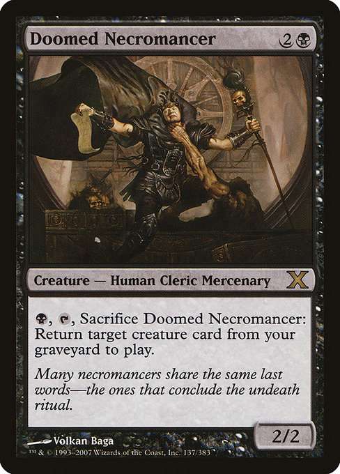 Doomed Necromancer [Foil]
