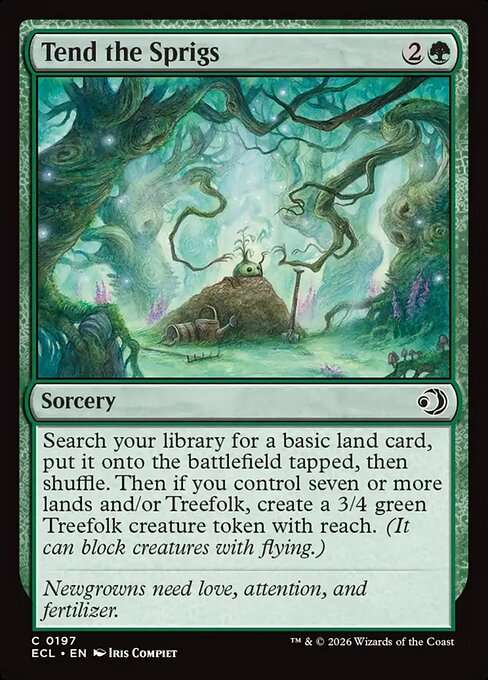 Tend the Sprigs [Foil]