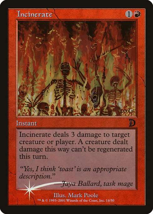 Incinerate [Foil]