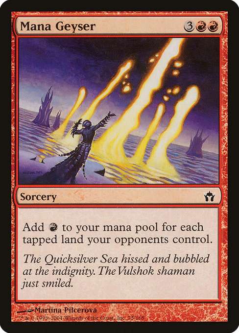 Mana Geyser [Foil]