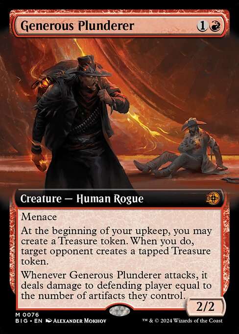 Generous Plunderer [Foil]