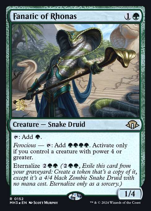 Fanatic of Rhonas [Foil]