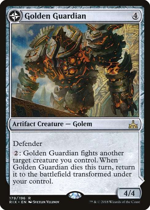 Golden Guardian // Gold-Forge Garrison [Foil]