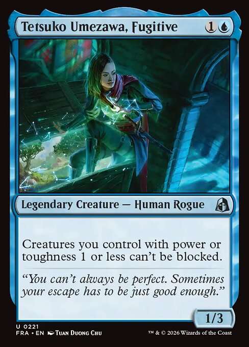 Tetsuko Umezawa, Fugitive [Foil]