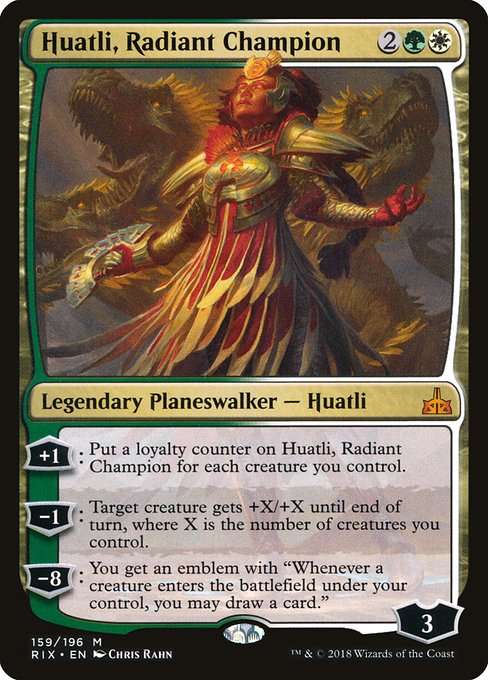 Huatli, Radiant Champion [Foil]