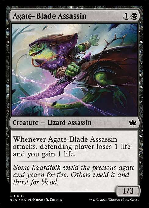 Agate-Blade Assassin [Foil]