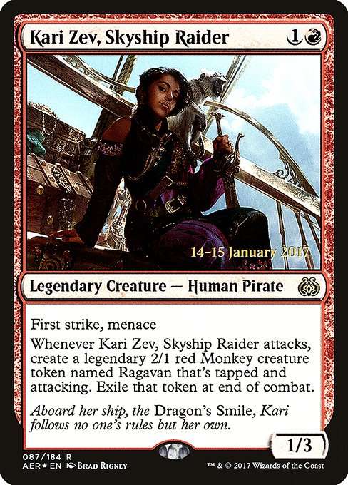 Kari Zev, Skyship Raider [Foil]