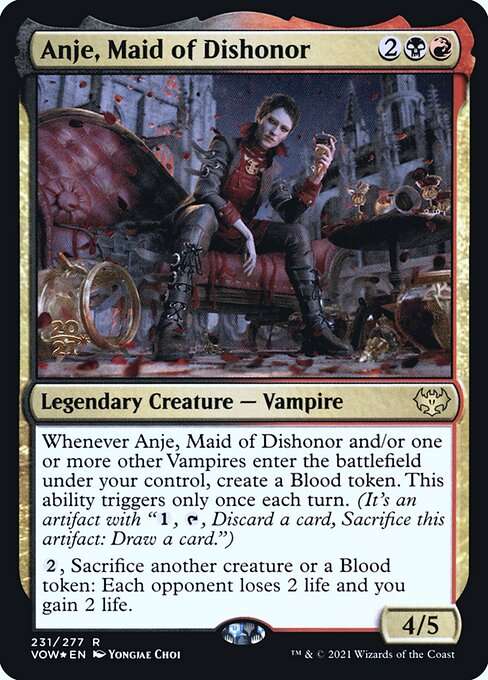 Anje, Maid of Dishonor [Foil]