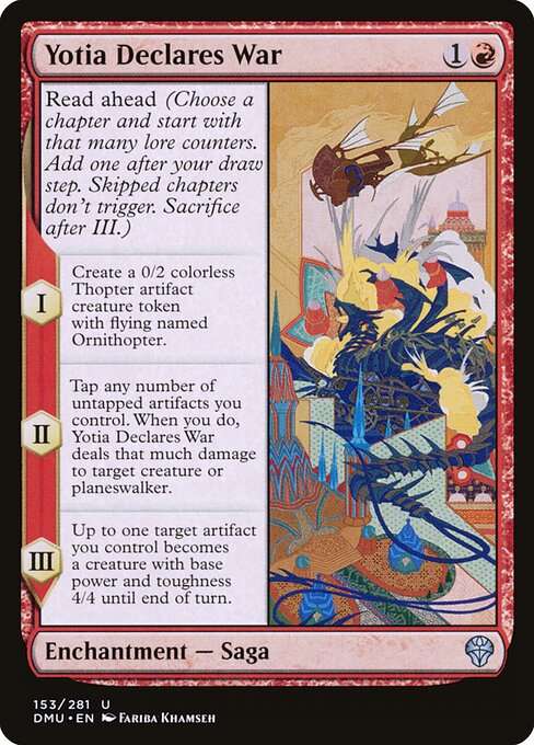 Yotia Declares War [Foil]