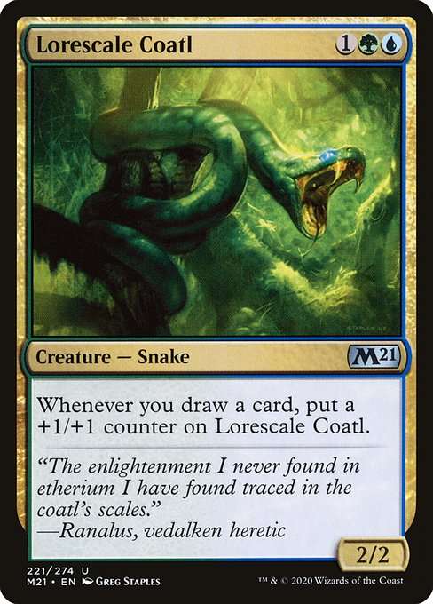 Lorescale Coatl [Foil]
