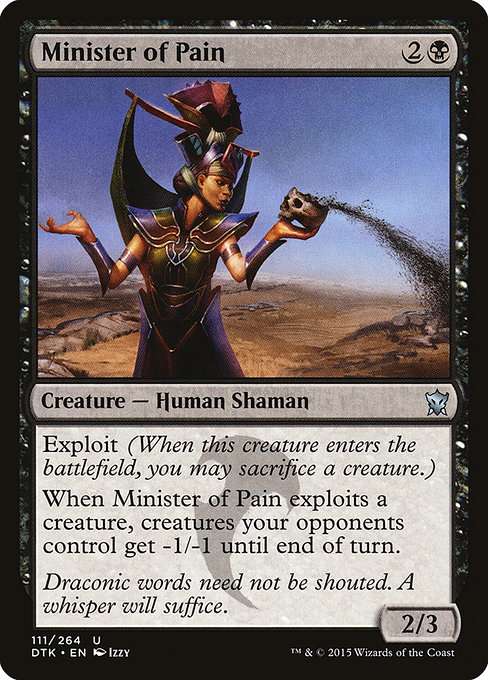 Minister of Pain [Foil]