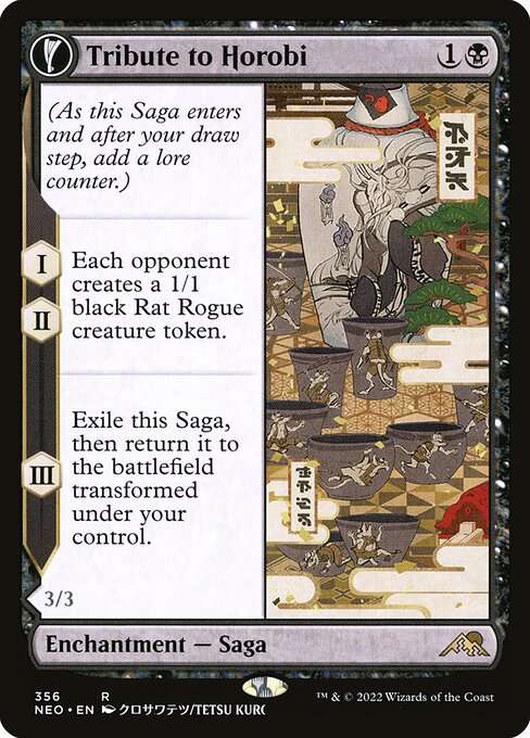 Tribute to Horobi // Echo of Death's Wail [Foil]