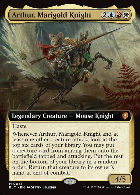 Arthur, Marigold Knight [Foil]