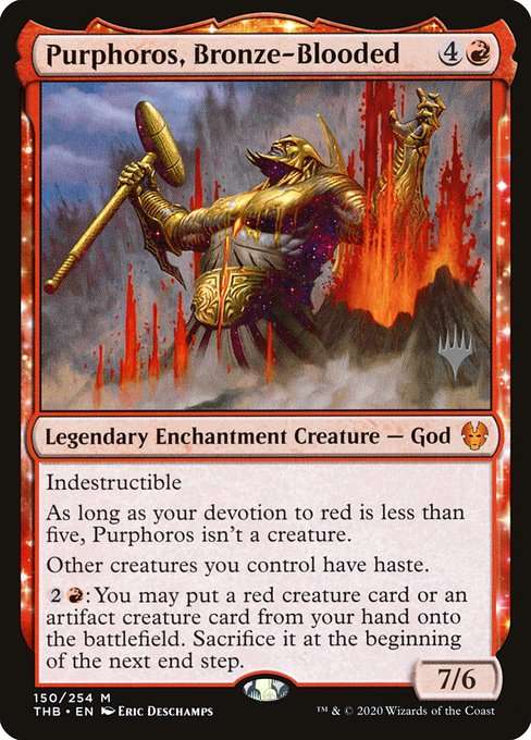 Purphoros, Bronze-Blooded [Foil]
