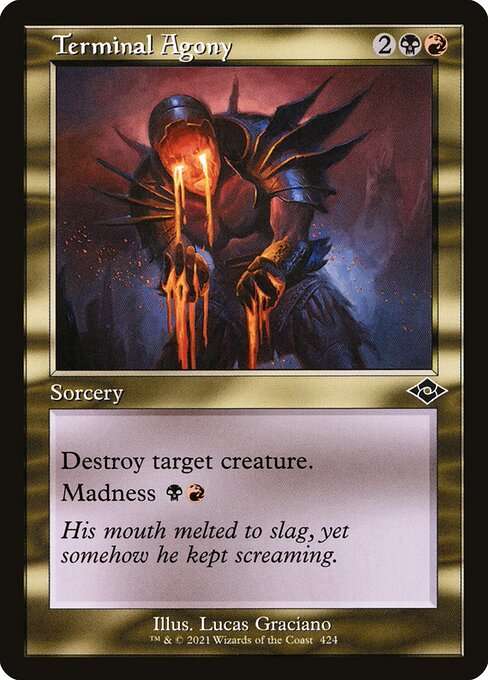 Terminal Agony [Etched]