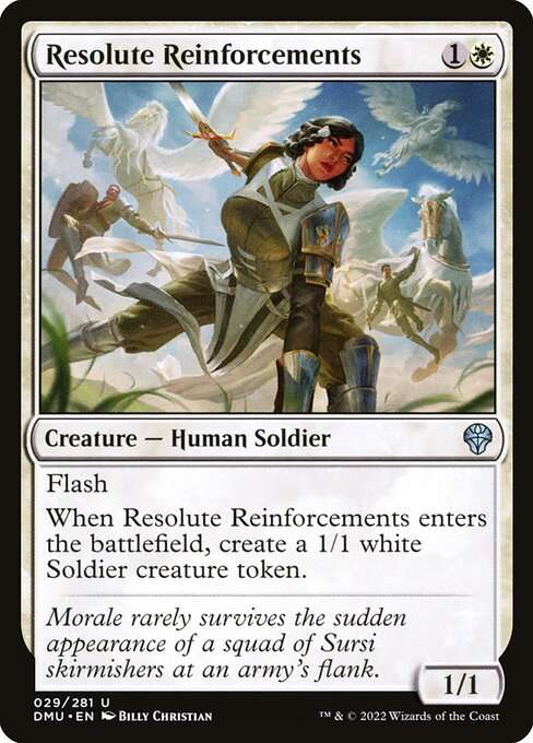 Resolute Reinforcements [Foil]