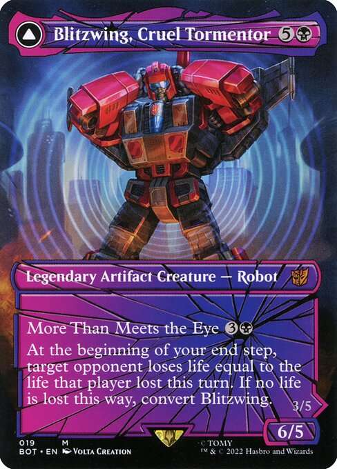 Blitzwing, Cruel Tormentor // Blitzwing, Adaptive Assailant [Foil]