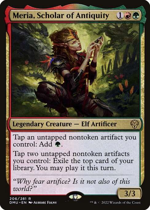 Meria, Scholar of Antiquity [Foil]