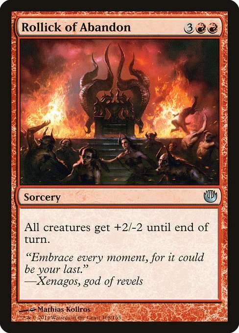 Rollick of Abandon [Foil]