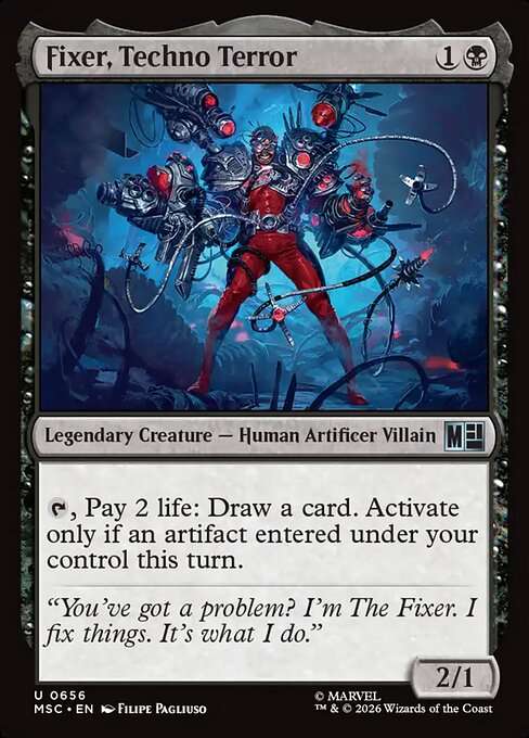 Fixer, Techno Terror