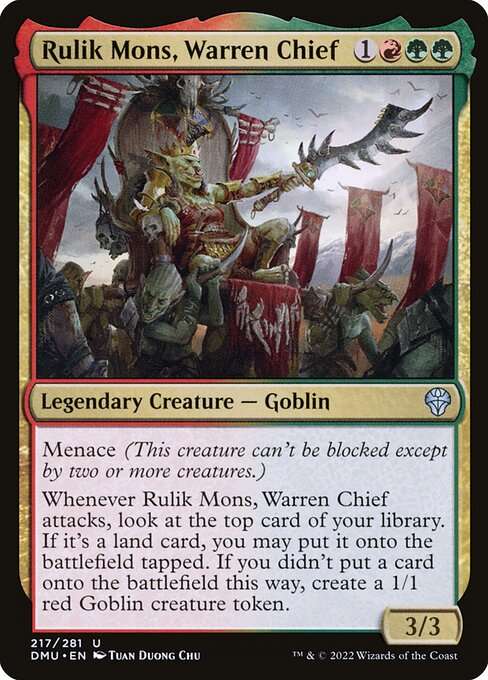 Rulik Mons, Warren Chief [Foil]