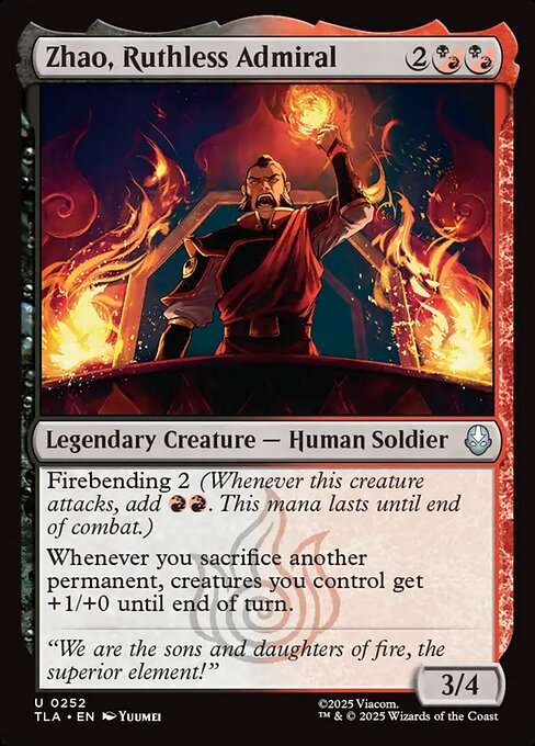 Zhao, Ruthless Admiral [Foil]