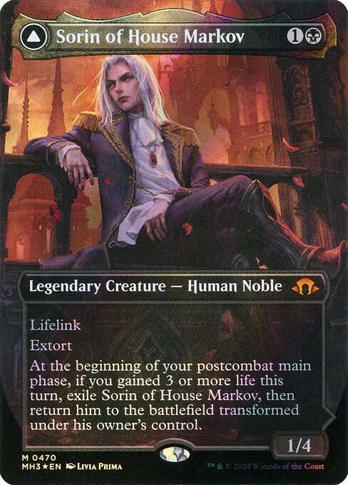Sorin of House Markov // Sorin, Ravenous Neonate [Foil]