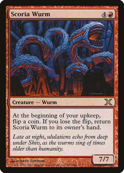Scoria Wurm [Foil]