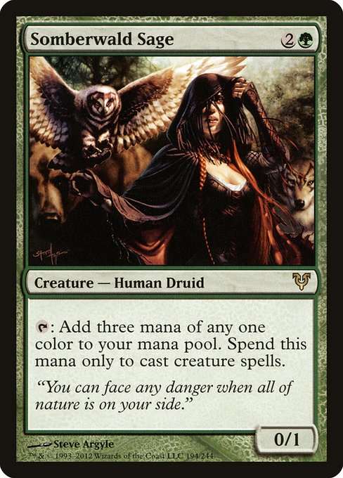 Somberwald Sage [Foil]