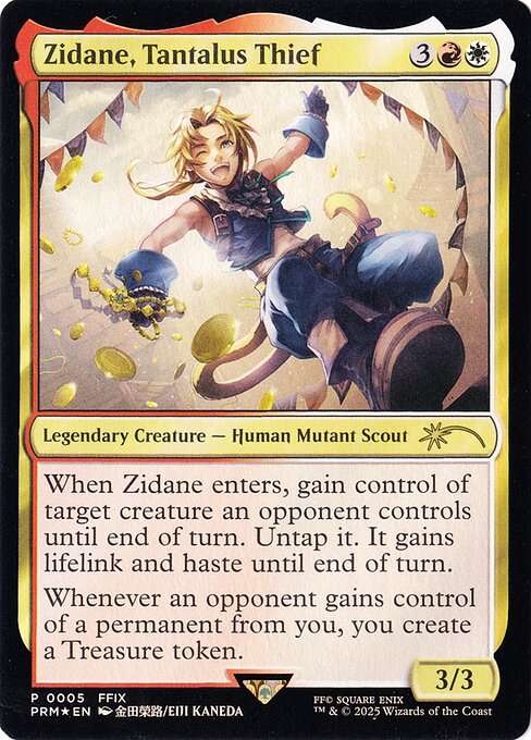 Zidane, Tantalus Thief [Foil]