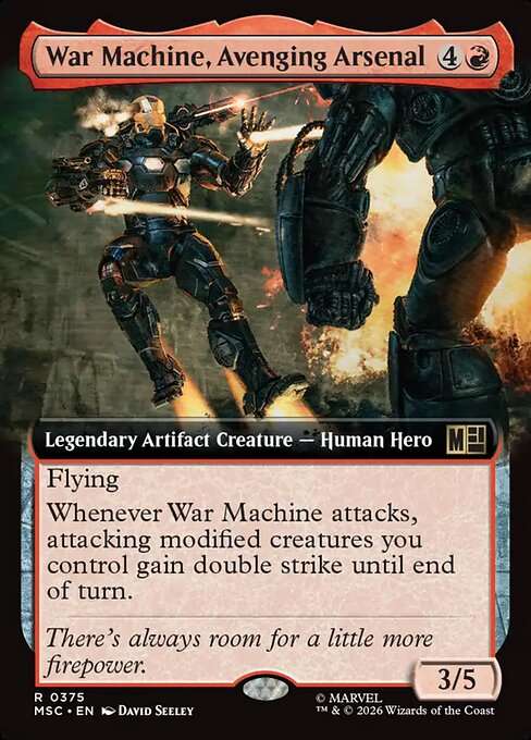 War Machine, Avenging Arsenal