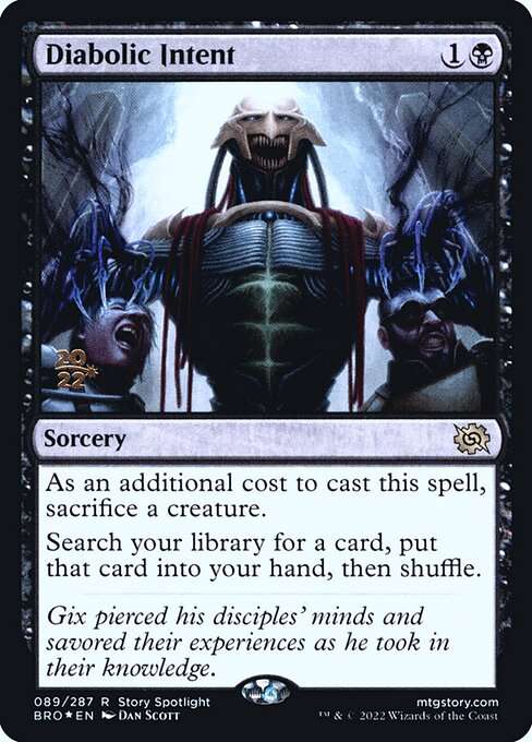 Diabolic Intent [Foil]