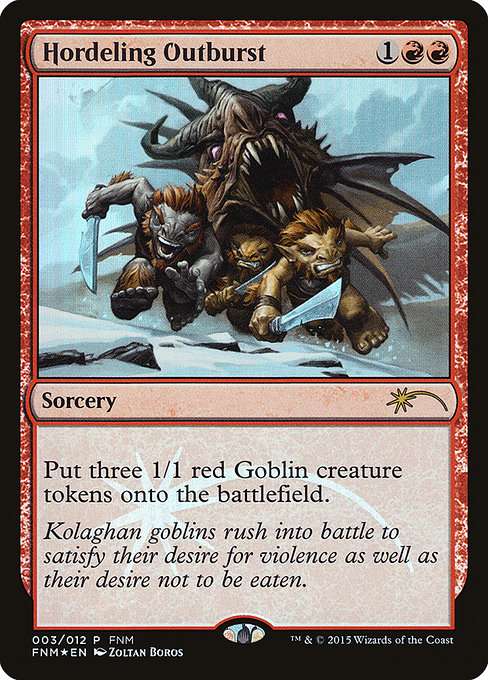 Hordeling Outburst [Foil]