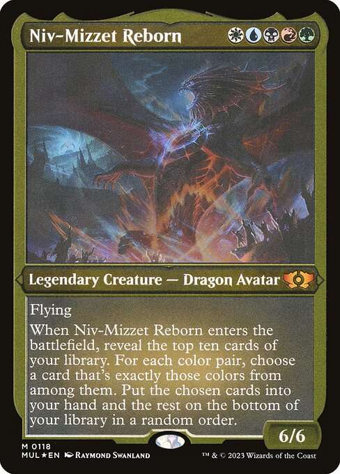 Niv-Mizzet Reborn [Etched]