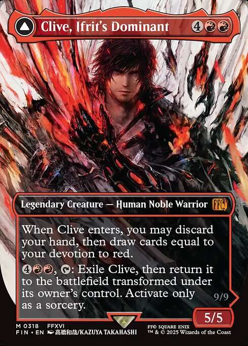 Clive, Ifrit's Dominant // Ifrit, Warden of Inferno [Foil]