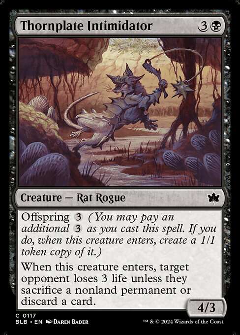 Thornplate Intimidator [Foil]
