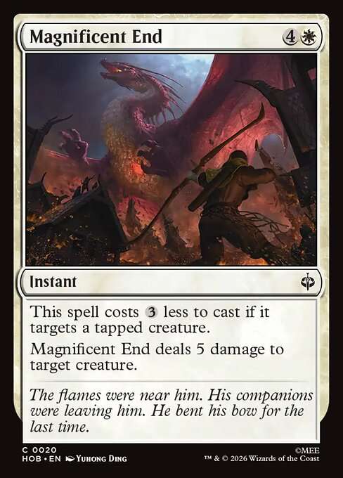 Magnificent End [Foil]