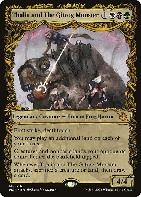 Thalia and The Gitrog Monster [Foil]