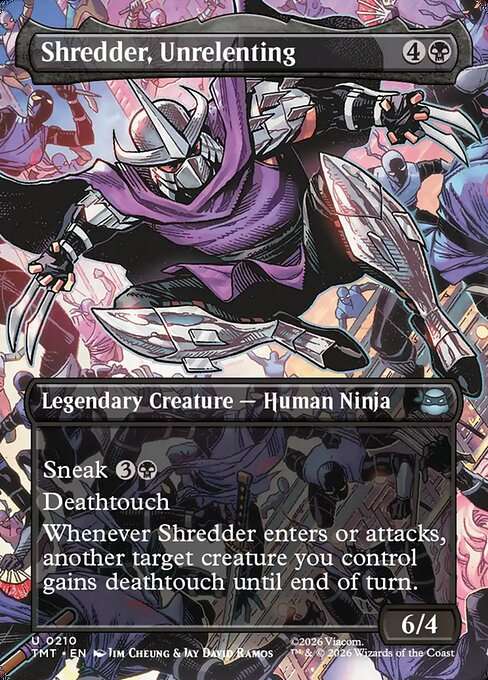 Shredder, Unrelenting [Foil]