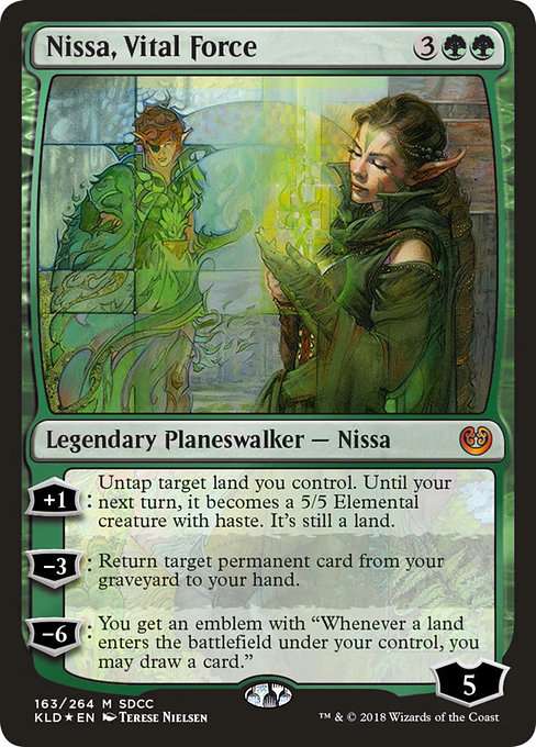 Nissa, Vital Force [Foil]